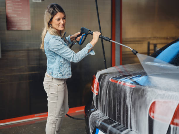 Garage Pressure Washing